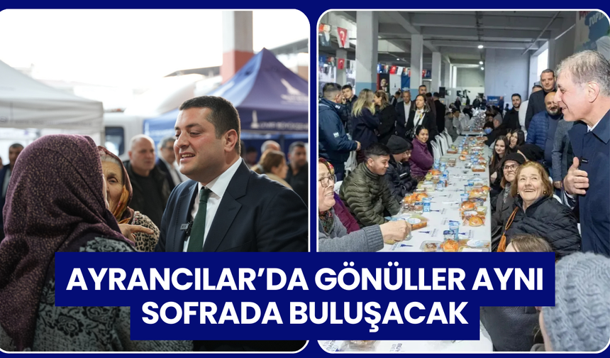 İftar Sofrası Bu Akşam Ayrancılar’da Kurulacak