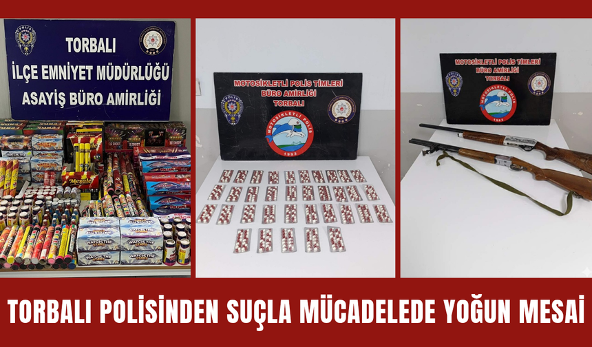 Torbalı’da Asayişte Sıkı Denetim