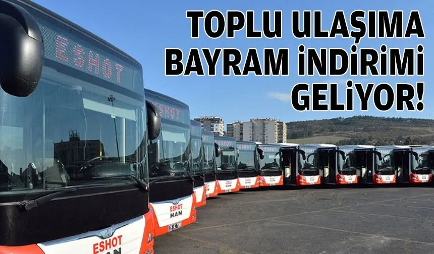 Torbalı’da toplu ulaşıma bayram indirimi gelecek