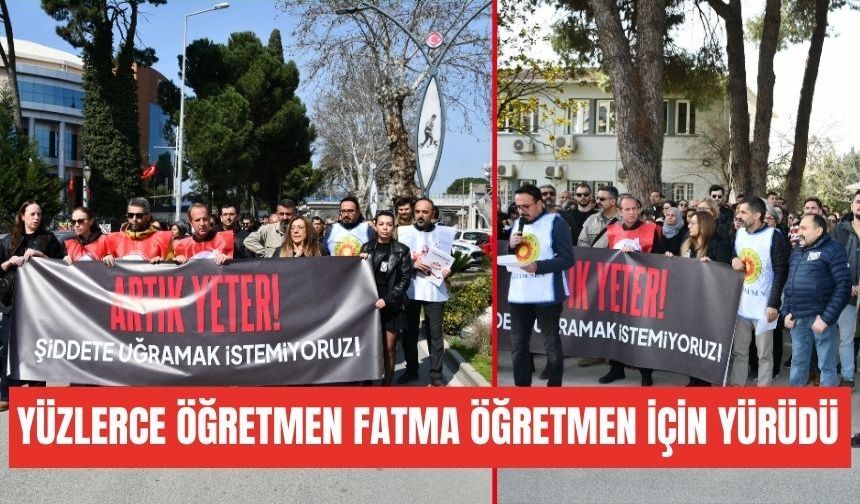 Torbalı’da Öğretmenlerden Ders Boykotu: “Şiddete Karşı Sessiz Kalmayacağız”