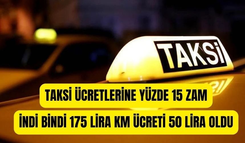 İzmir’de taksi ücretlerine zam yolda