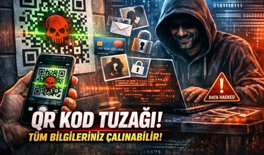 QR Kod Tuzağı: Bir Okutmayla Tüm Bilgileriniz Çalınabilir!