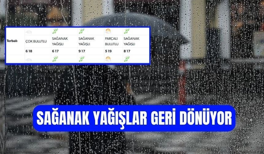 Torbalı’da Yeni Hafta Yağışla Başlıyor