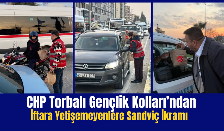 CHP'li Gençlerden Ramazan Dayanışması: Işıklarda İftar İkramı