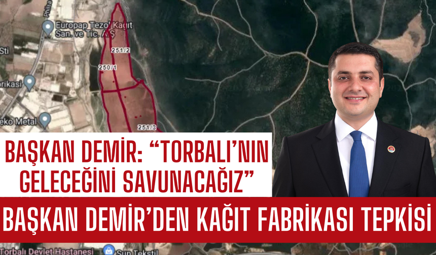 Torbalı'nın bağrına kağıttan hançer