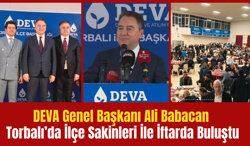 Babacan Torbalı’da ilçe sakinleri ile buluştu