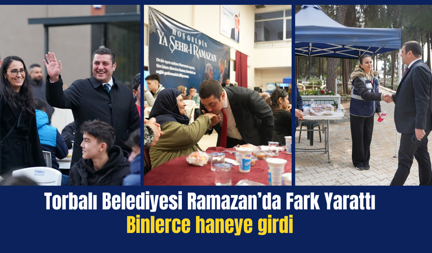 Torbalı Belediyesi Ramazan Boyunca Çalınmadık kapı bırakmadı