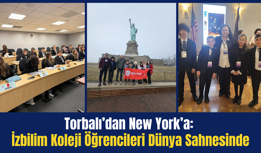 İzbilim Koleji Öğrencileri Dünya Sahnesinde