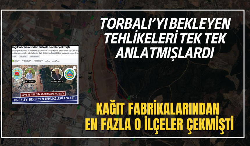 İşte Torbalı’yı bekleyen tehlikeler