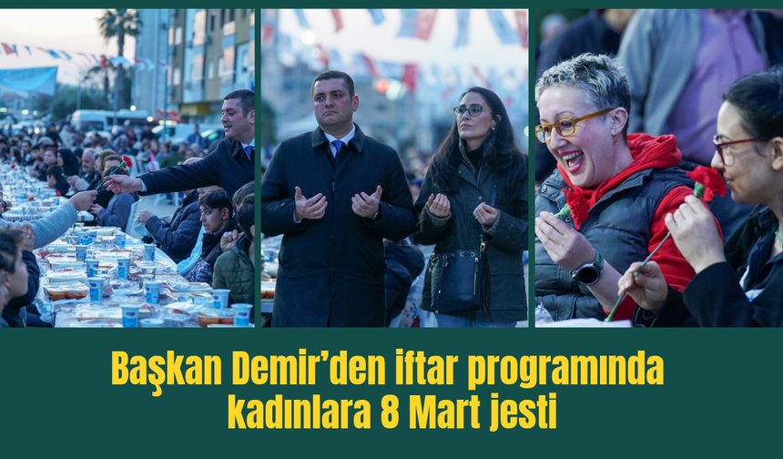 Torbalı'da 3 bin kişi aynı sofrada oruç açtı