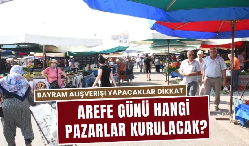 Bayram alışverişi yapacaklar dikkat!