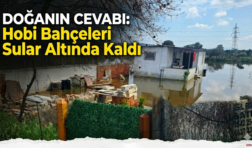 Doğa Uyardı: Hobi Bahçeleri Sulara Gömüldü