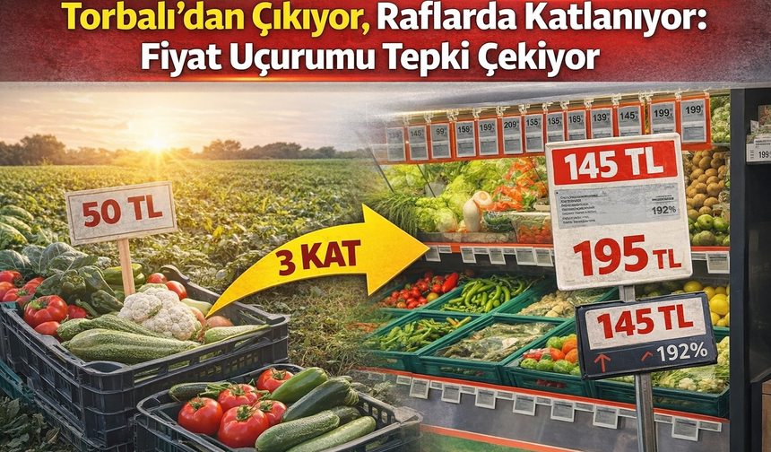 Tarladan Rafa Büyük Fark: Torbalı Ürünlerinde Şok Zam