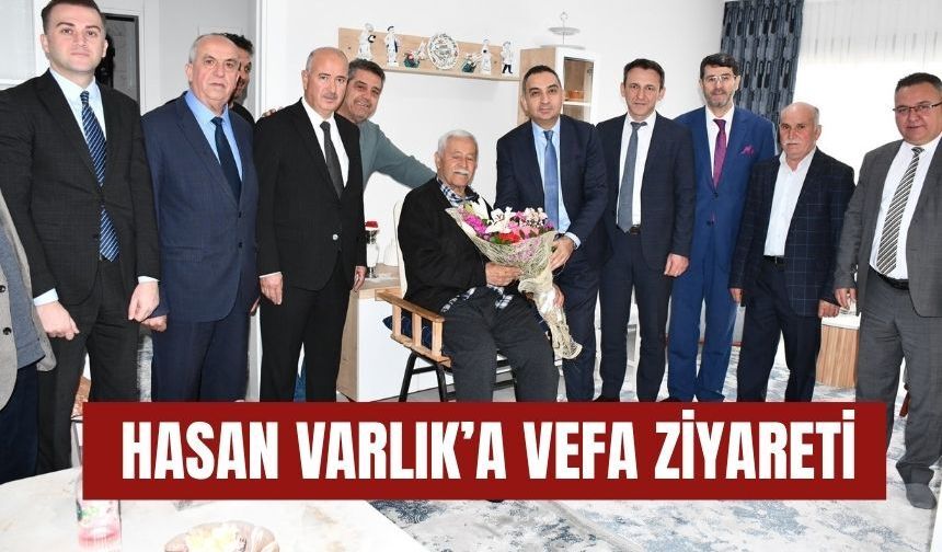 Hasan Varlık’a Anlamlı Vefa Ziyareti