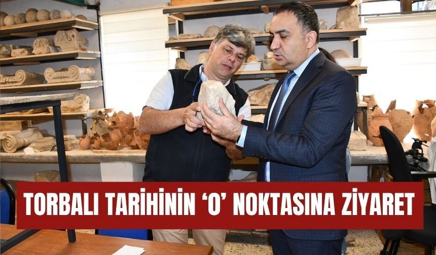 Kaymakam Adem Çelik’ten Metropolis Antik Kenti’ne Ziyaret