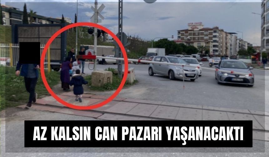 Torbalı’da Hemzemin Geçitte Ölümle Burun Buruna