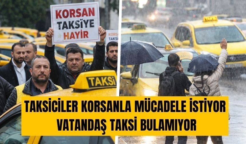Torbalı’da Taksiciler Korsanla Mücadele İstiyor, Vatandaş Taksi Bulamıyor