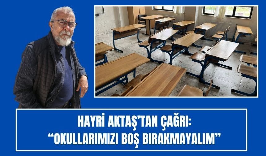 TOKSED'den okullara sahip çıkalım açıklaması