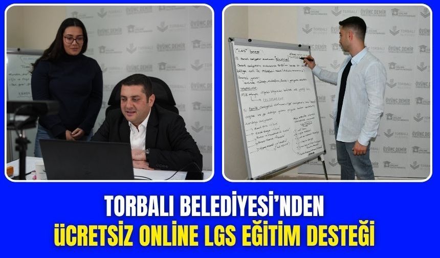 Torbalı Belediyesi’nden Öğrencilere Ücretsiz LGS Desteği