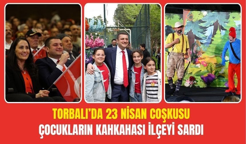 Torbalı'da 23 Nisan Coşkusu
