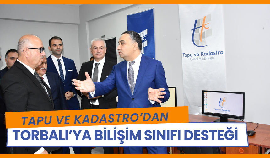 Torbalı’da Öğrenciler İçin Bilişim Sınıfı Açıldı