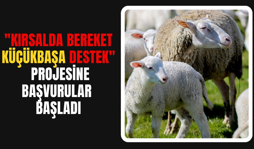 Başvurular İlçe Tarım Müdürlüğü'ne yapılacak