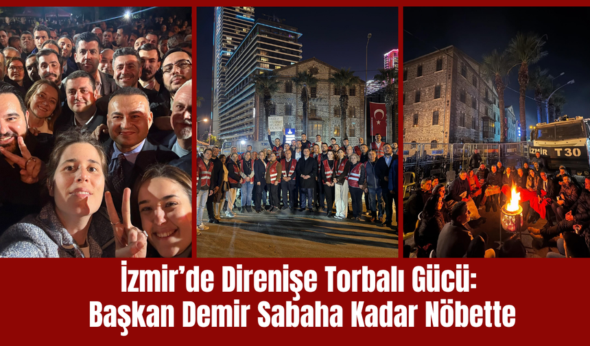 Meslek Fabrikası nöbetine Torbalı çıkarması