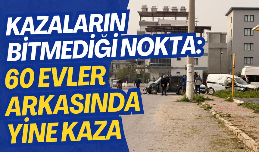 Aynı noktada bir kaza daha