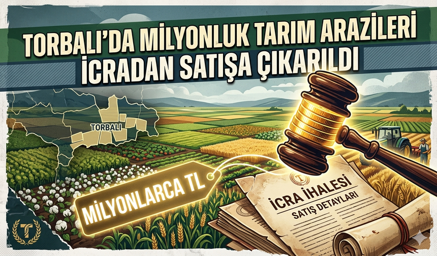 OSB Yakınındaki Verimli Tarlalar İcradan Satışa Çıkıyor