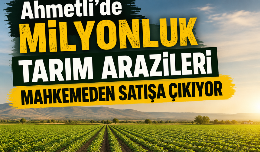 Torbalı’da Milyonluk Tarım Arazileri Mahkemeden Satılacak