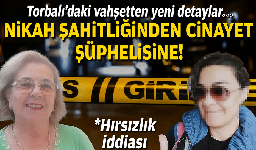 Nikah şahitliğinden cinayet şüphelisine!