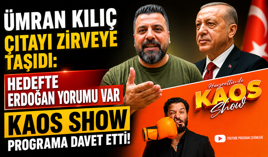 Kaos Show’dan Davet Geldi: Cumhurbaşkanı Yorum Yaparsa Öğrencilere Ücretsiz Döner!