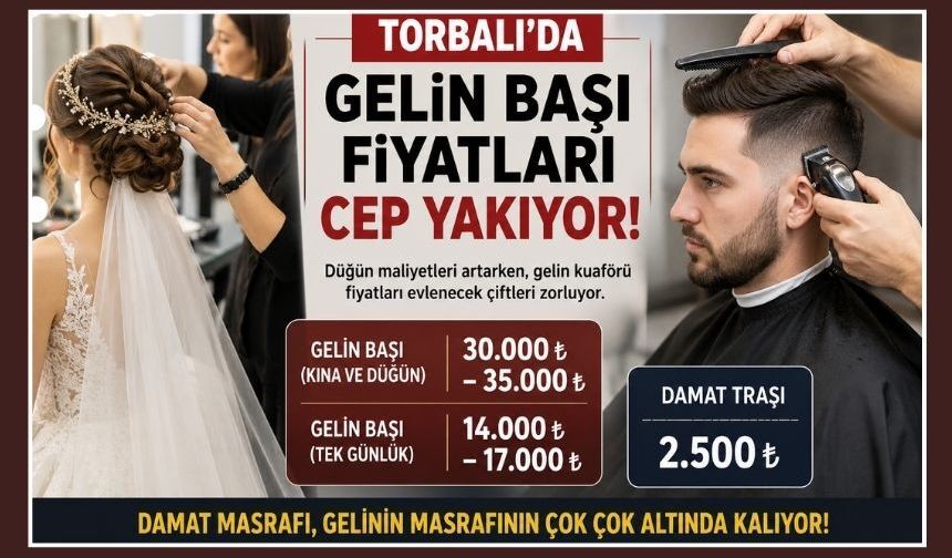 Torbalı’da Gelin Başı Fiyatları Cep Yakıyor