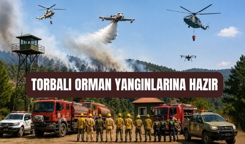 Torbalı Yangına Karşı Teyakkuzda