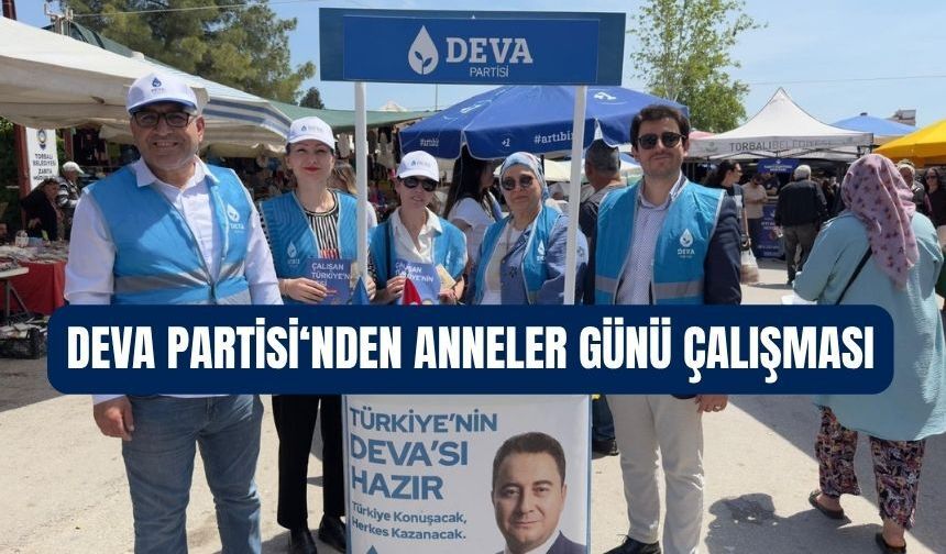 DEVA Partisi’nden Anneler Günü’nde Pazaryeri Ziyareti