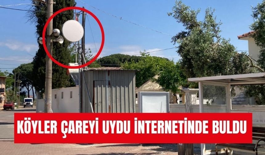 Torbalı’nın Kırsal Mahalleleri Çareyi Uydu İnternetinde Buldu