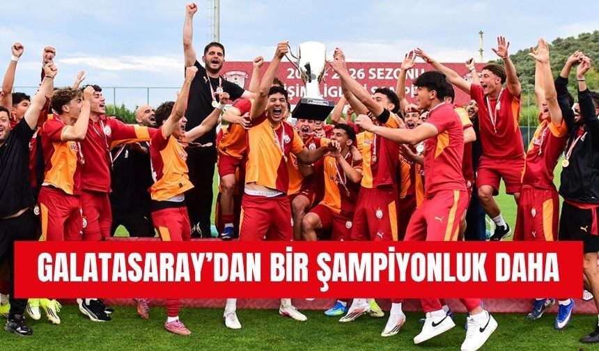 U17 Gelişim Ligi Şampiyonu Galatasaray Oldu