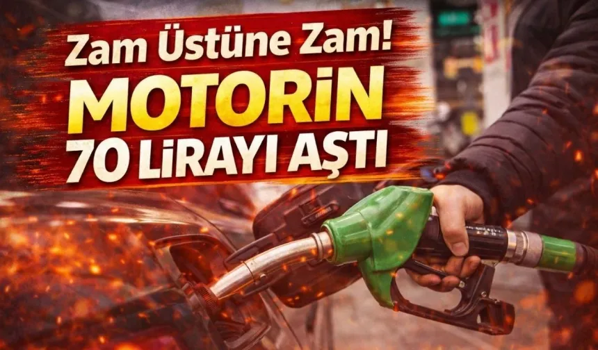 Akaryakıtta yeni artış: 70 lirayı aştı!