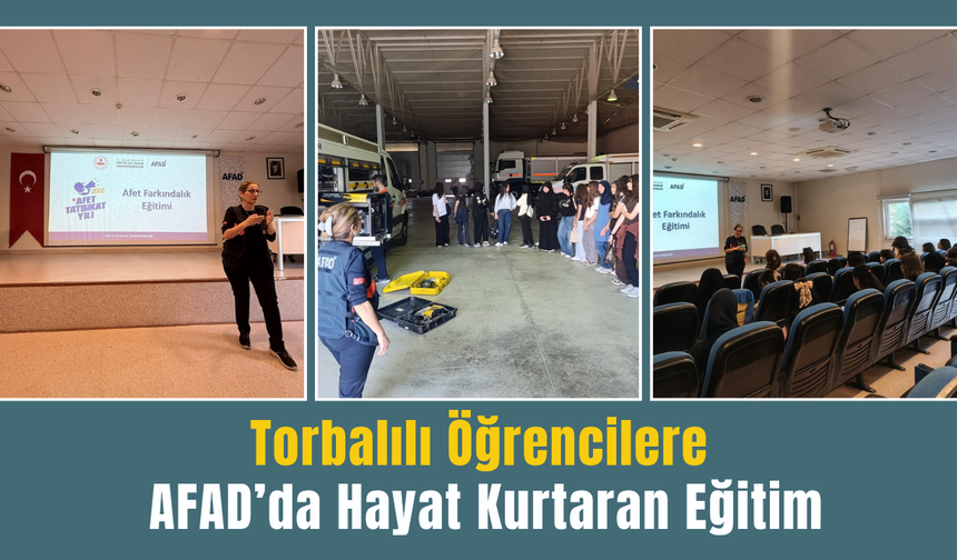 AFAD'dan öğrencilere afet bilinci eğitimi