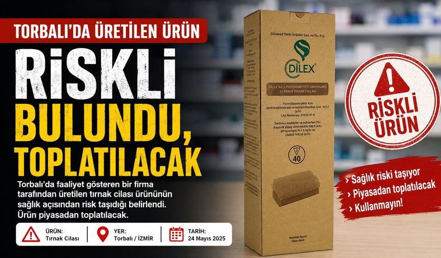 Analiz Sonucu Şoke Etti: Ürün Toplatılıyor
