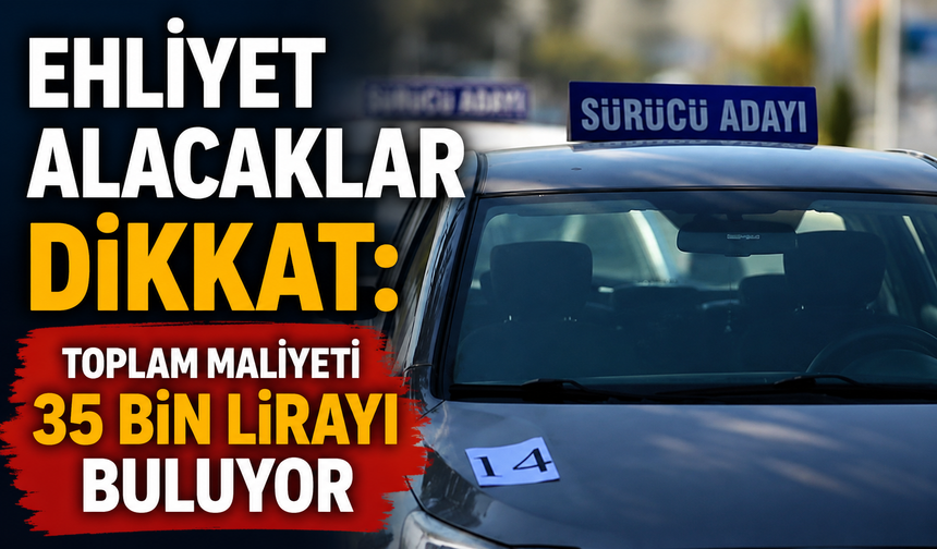 Toplam maliyeti 35 bin lirayı buluyor