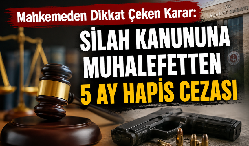 Torbalı'da Silah Kanununa Muhalefet Davasında Karar