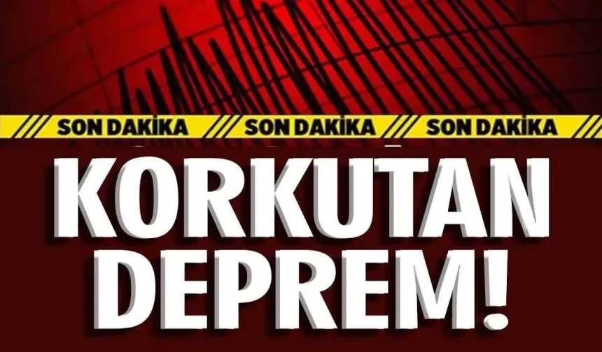 Torbalı'da panikleten deprem