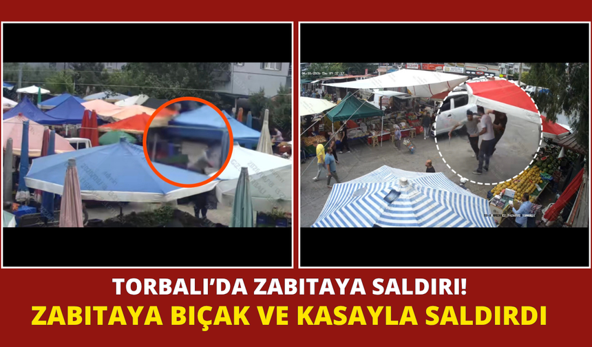 Korsan Tezgah Açtı Görevli Zabıta Memurlarına Saldırdı