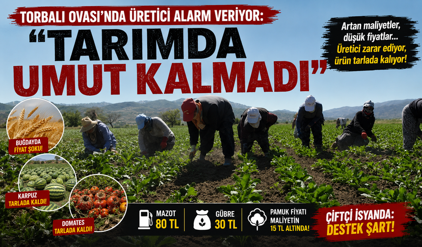 Üretici zor günlerden geçiyor