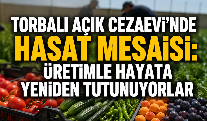 Torbalı Cezaevi'nde Hasat Vakti