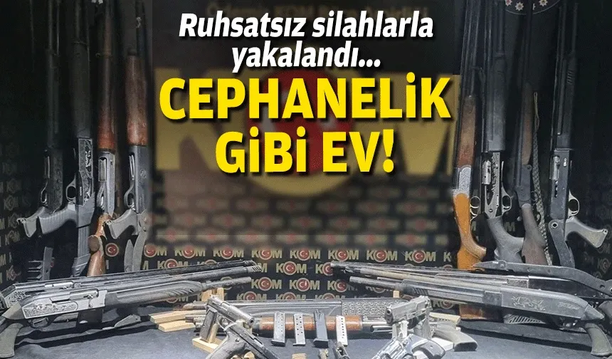 Torbalı’da cephanelik gibi ev: Ödemiş’ten Torbalı’ya uzanan dev operasyon