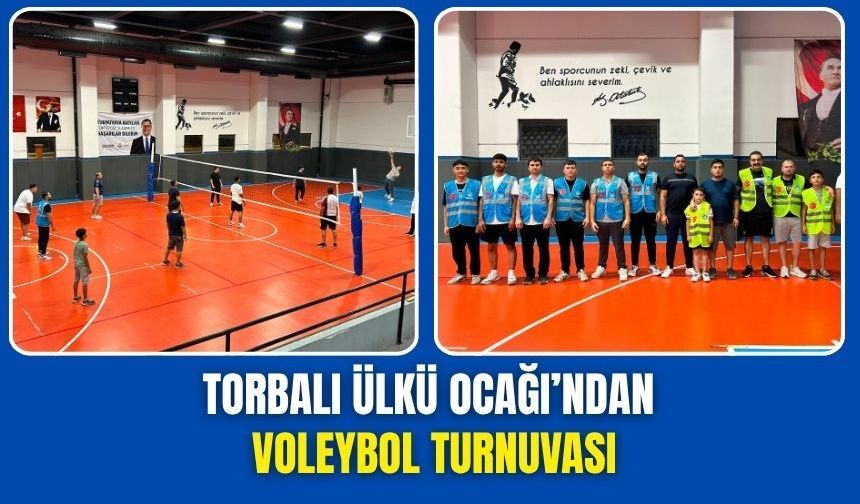 Ülkü Ocakları'ndan yaz gelişim programında voleybol turnuvası