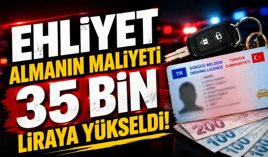 Ehliyet almak hayal olacak
