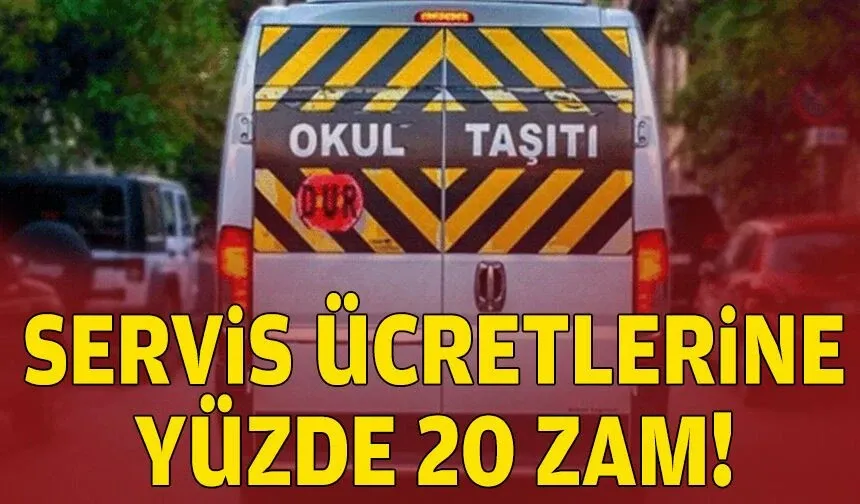 Torbalı'da servis ücretlerine yüzde 20 zam!